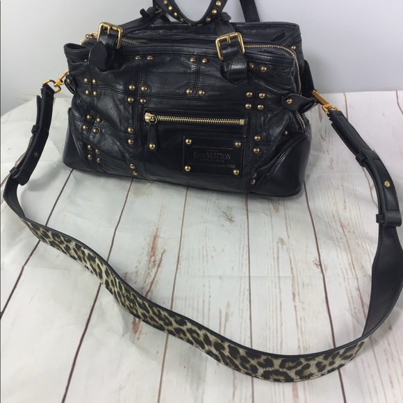 💎✨CROSSBODY✨💎LAMBSKIN LOUIS VUITTON BAG STUDDED - Picture 3 of 16